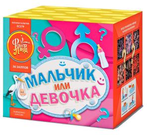 ЕС279 Салют Гендерный Мальчик или девочка (девочка) (0,8х 36) 1/6/1