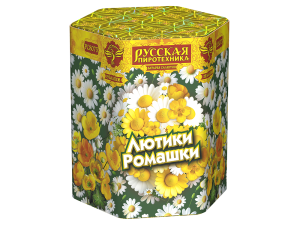 РС8075 Салют "Лютики-Ромашки" (1,1"х19) 1/12/1